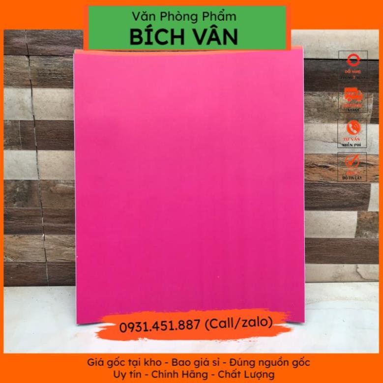 🔥kho sỉ vpp, giá tốt🔥 Giấy thủ công decal đề can màu A5 (17x22)cm loại bóng cao cấp có kẻ mặt sau VPP Bích Vân