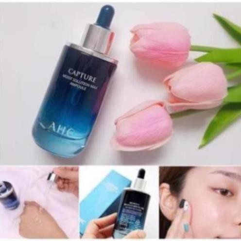 Tinh Chất Dưỡng Ẩm AHC Xanh Capture Moist Solution Max Ampoule