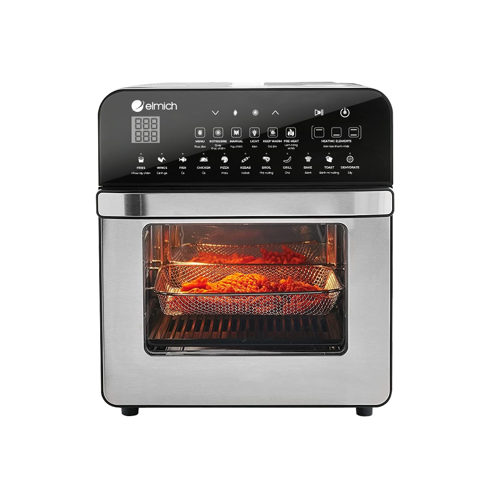 Nồi Chiên Không Dầu Elmich, Dung Tích 14Lít - AFE-3950, Công Suất 1700W
