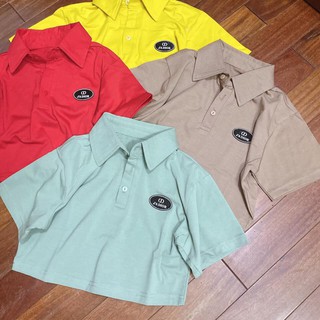 ÁO CROPTOP THUN CỔ BẺ