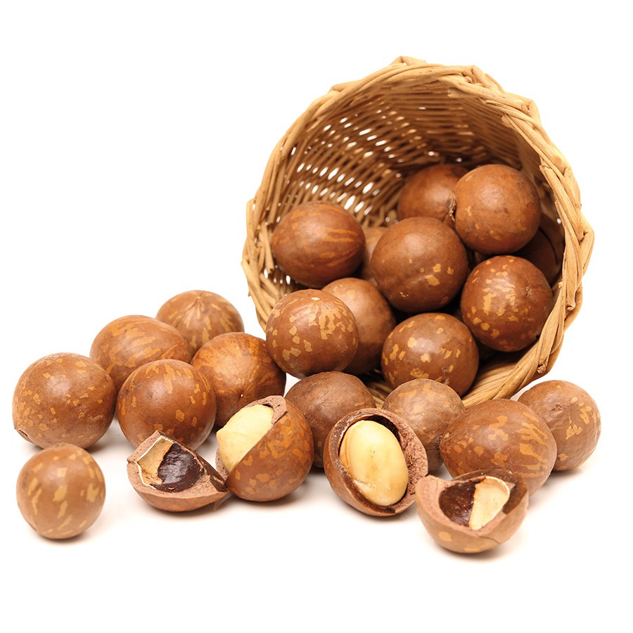 Hạt macca nứt vỏ cao cấp(macadamia) 500gram