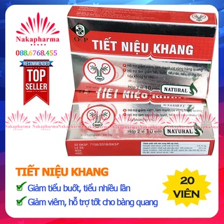✅ [CHÍNH HÃNG] Tiết Niệu Khang – Giảm viêm, làm làm mạnh cơ vòng bàng quang, giảm tiểu buốt, tiểu rắt, tiểu nhiều lần