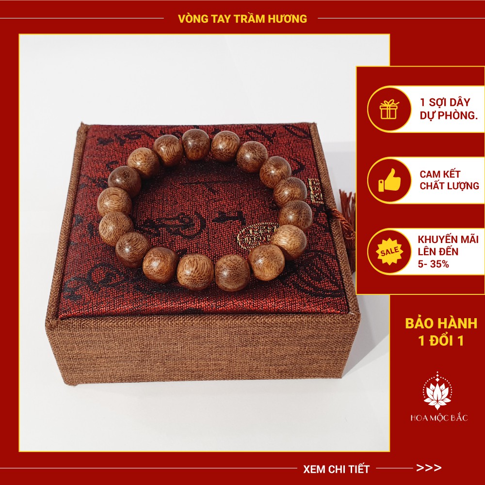 ⚡⚡[SIÊU SALE] ⚡⚡ Vòng Tay Trầm Hương Hạt Trầm Tròn đủ size Nam Nữ - COMBO QUÀ TẶNG – HẤP DẪN | BigBuy360 - bigbuy360.vn