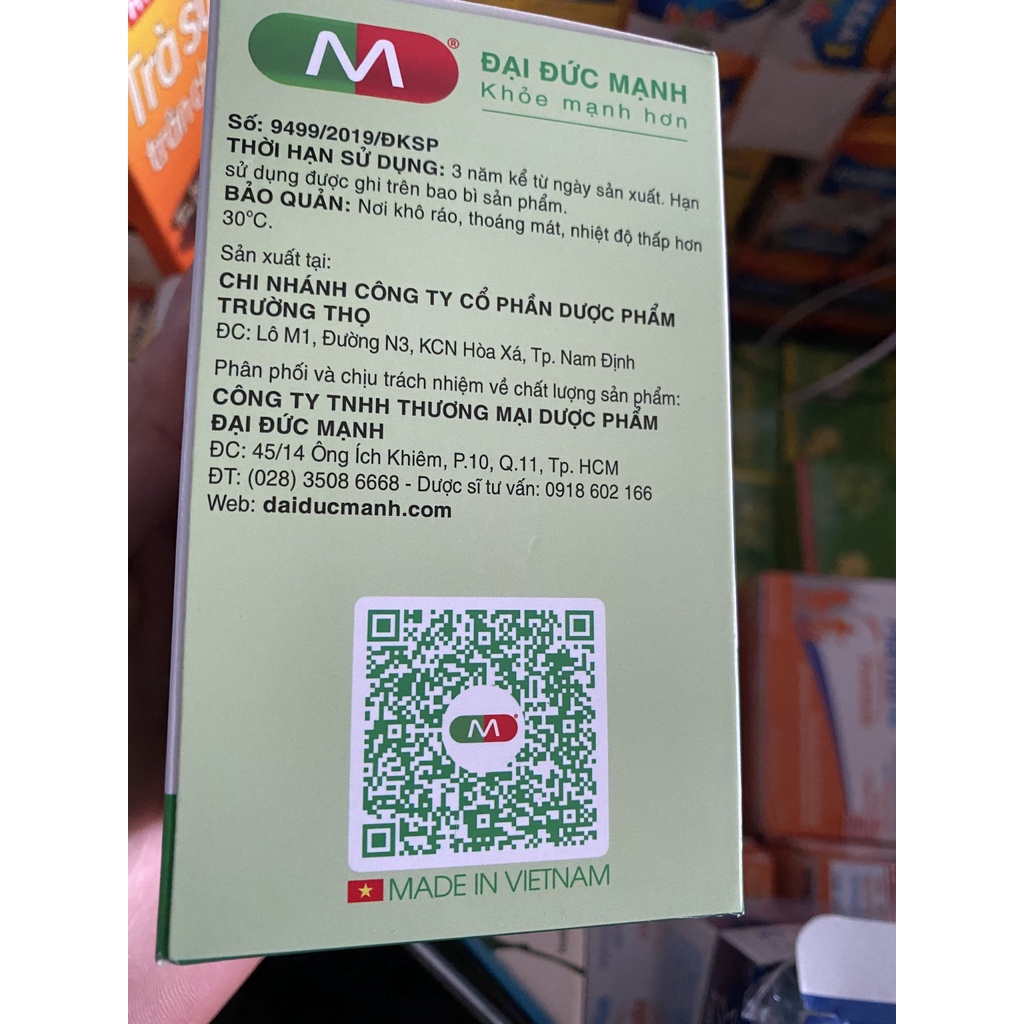 Viên uống VIÊN THÌA CANH GIẢO CỔ LAM giảm đường, giảm mỡ trong máu, cao huyết áp cho người mắc bệnh tiểu đường