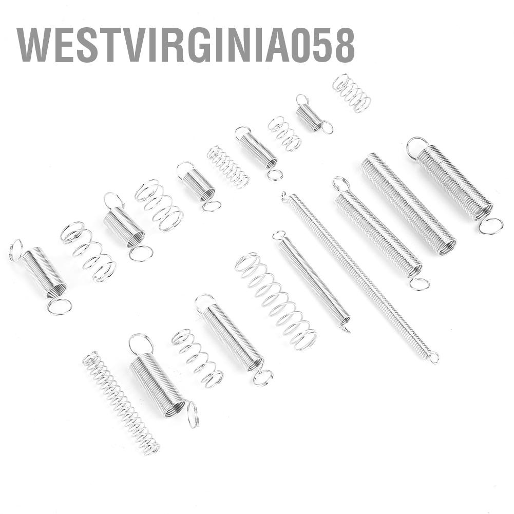Hàng Hot 200 cái / bộ 20 kích cỡ Bộ mở rộng lò xo nén bằng thép carbon với hộp Westvirginia058 Hàng giao ngay