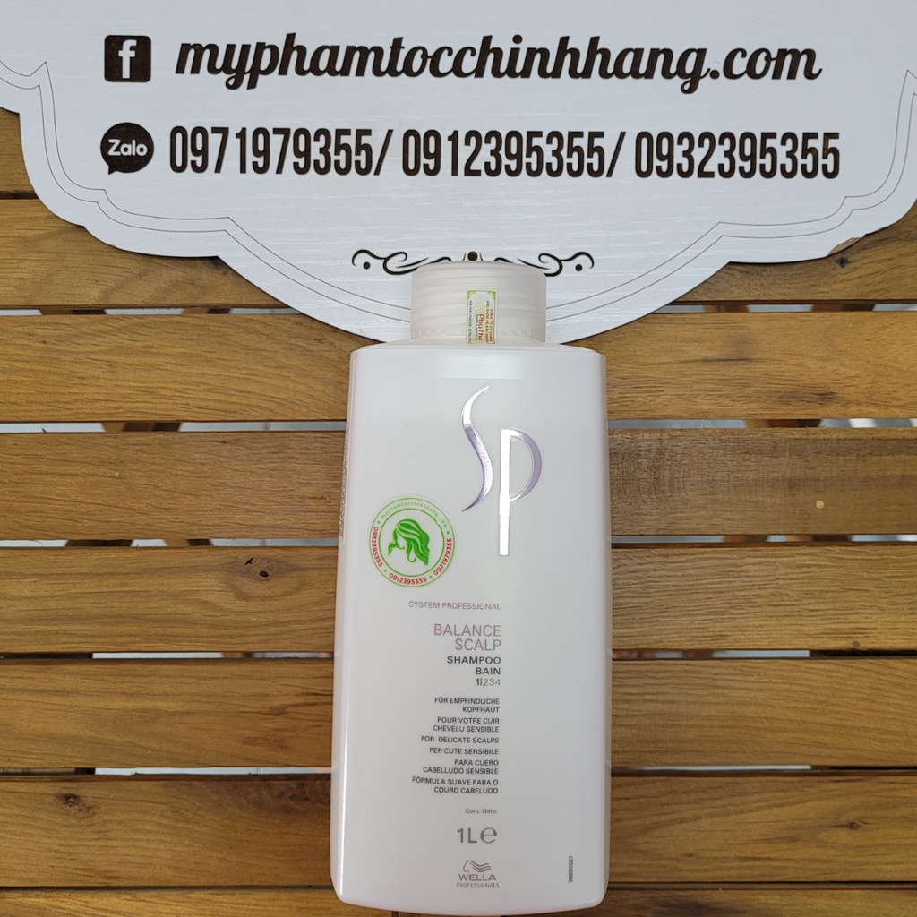 DẦU GỘI HẤP SP WELLA BALANCE SCALP CHỐNG RỤNG CÂN BẰNG ĐỘ ẨM