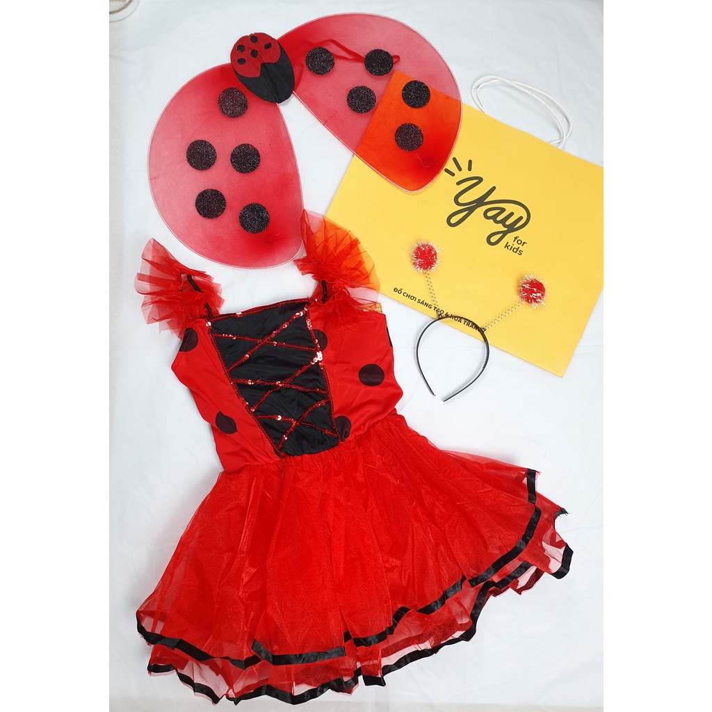 Đồ hoá trang trẻ em - Váy Nàng Tiên Bọ Rùa - G0071 - Yay