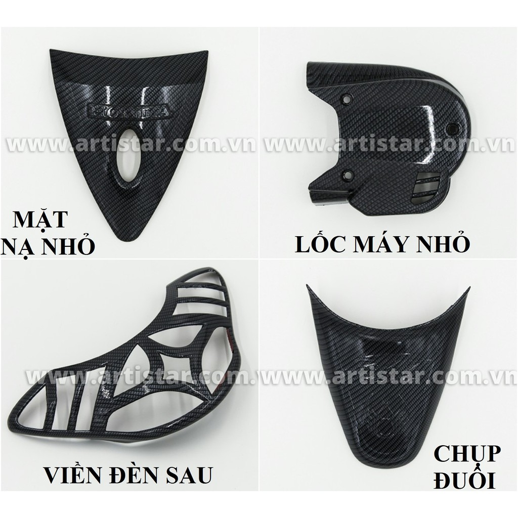 Ốp trang trí SHMode SH Mode 2013-2019 Carbon Artistar