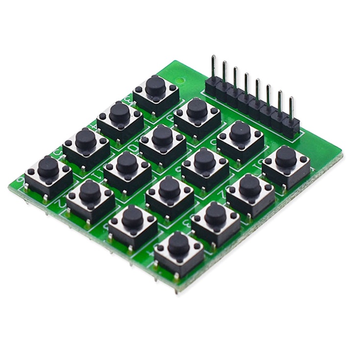 Bàn Phím Ma Trận Arduino Matrix 4x4 16 Phím Mở Rộng