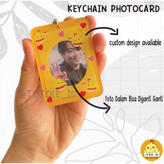 Image of Akrilik Photocard Pc Holder CUSTOM / Akrilik photocard keychain /  Akrilik Photoframe custom / photoframe / acrylic photocard holder / photocard