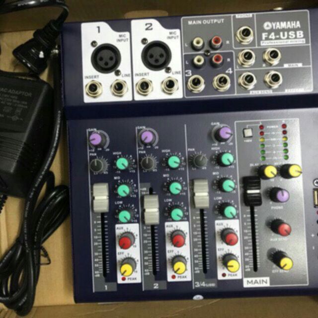 Bộ trộn âm thanh - Mixer CYMIC F4 usb