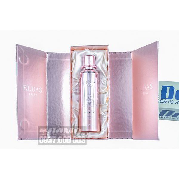 Tế bào gốc Eldas Aura Shine Gold Pearl Premium Peptide chai 100ml của Hàn Quốc