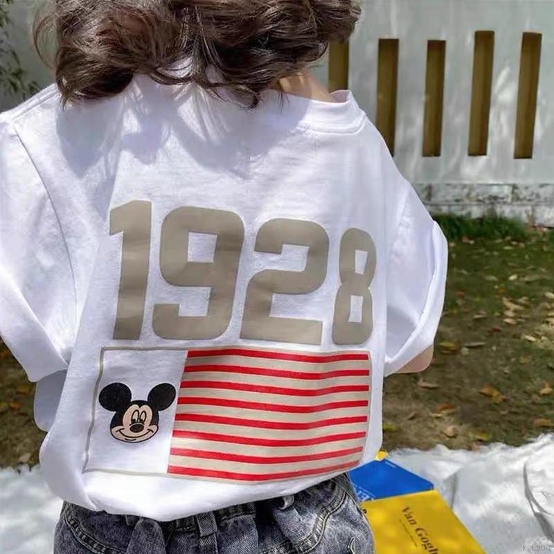 Áo Thun Ngắn Tay In Hoạt Hình Dễ Thương Phong Cách Thể Thao Hàn Quốc Cho Nữ