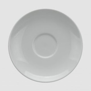Đĩa sứ trắng kê cốc chén 11cm và 12cm