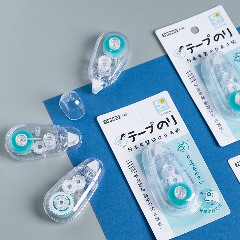 Băng Keo Hai Mặt Dùng Trang Trí Sổ Tay Đa Năng Cho Học Sinh