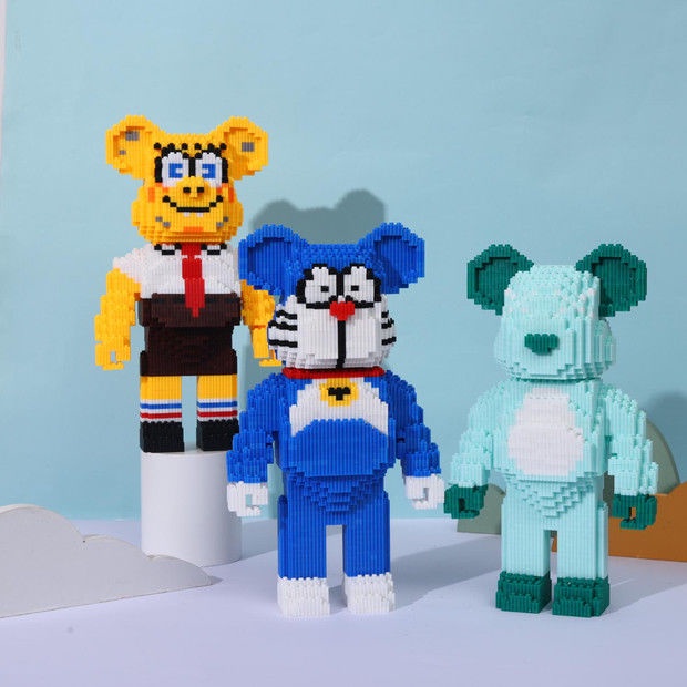 Đồ chơi lắp ráp lego hình chú gấu xinh xắn