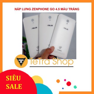 Nắp lưng zenphone go 4.5 màu trắng