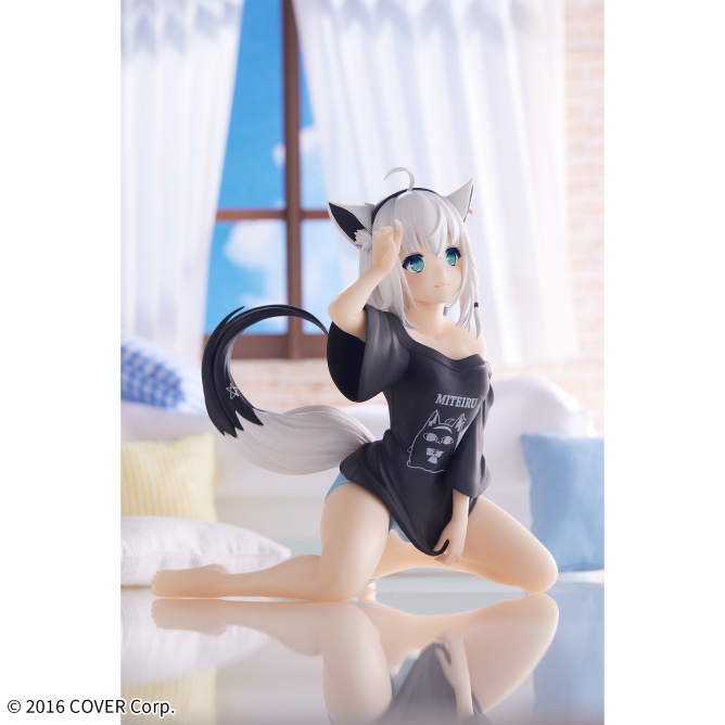 GIÁ HỦY DIỆT   Mô hình Shirakami Fubuki nekomata okayu Relax Time Figure Nhật - Hololive