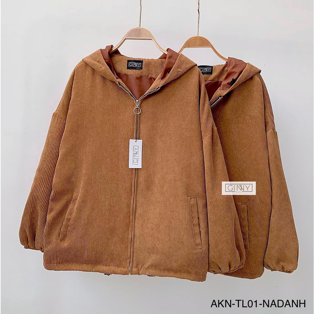 Áo Khoác Nhung Tăm ULZZA 2 Lớp |Thời Trang Nữ | Form Rộng Freesize | Phong Cách Hàn Quốc