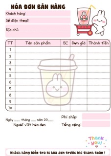 Combo Phiếu giao hàng ( 100 tờ )