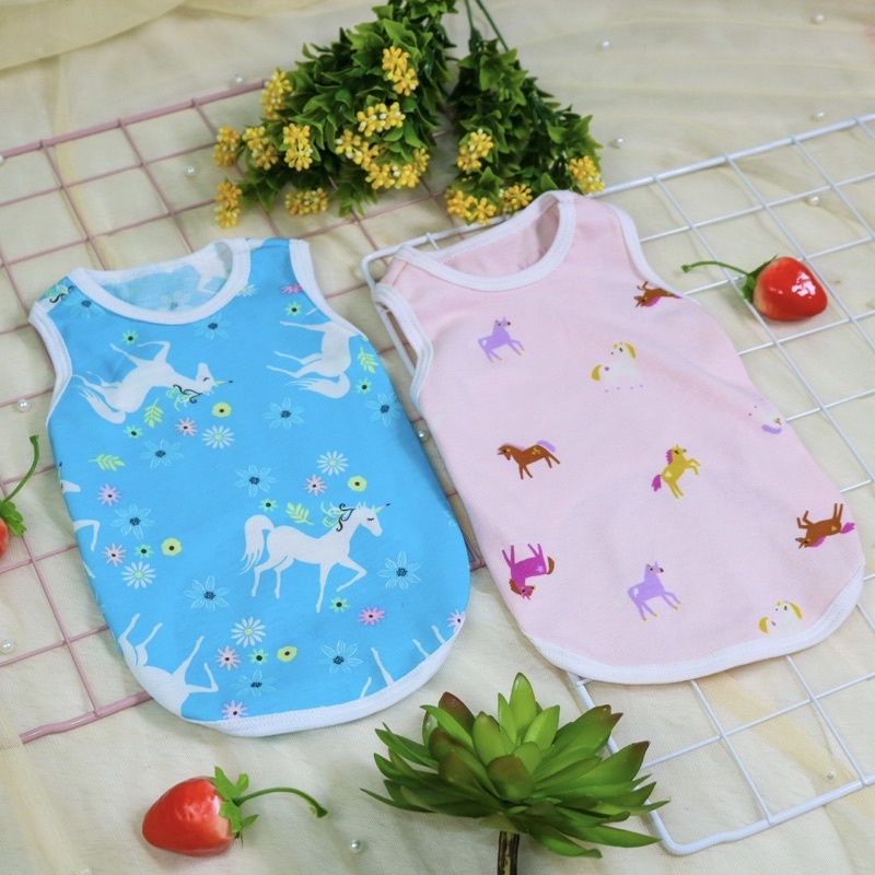 Áo ba lỗ cho chó mèo