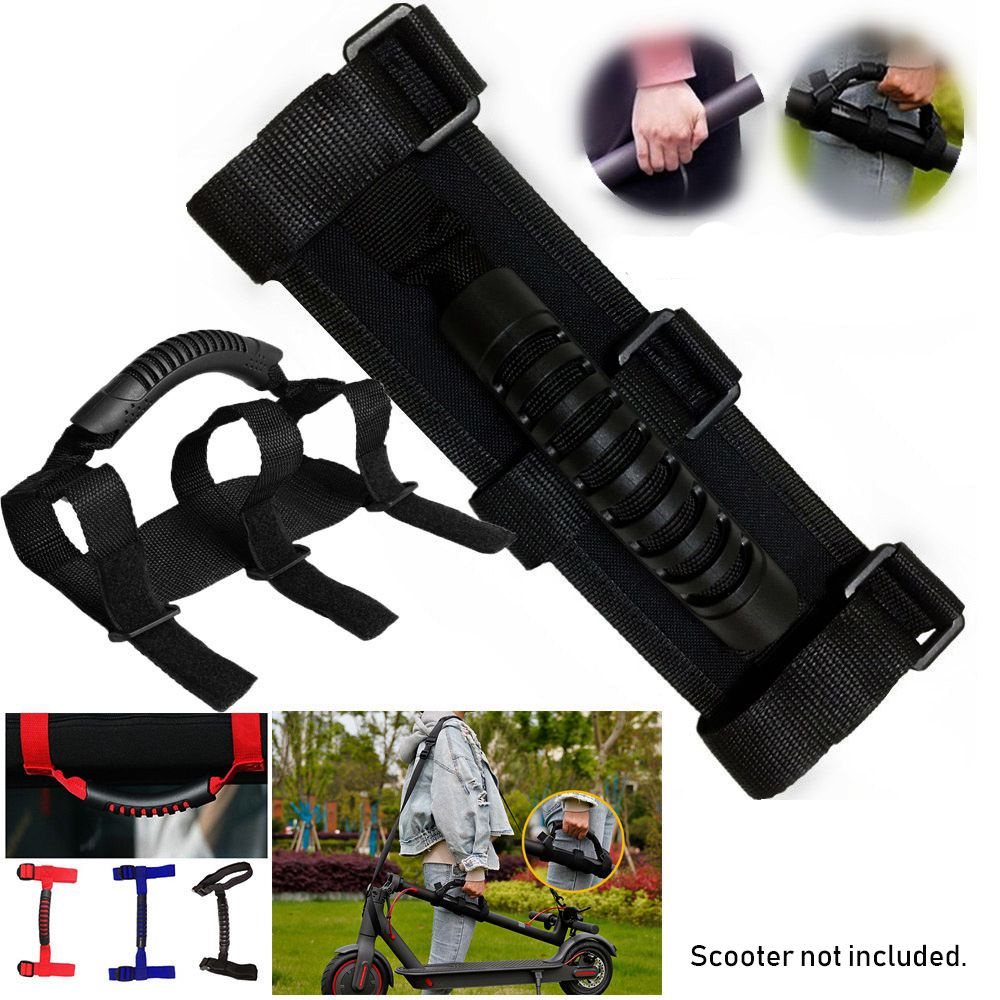 Dây đeo tay cầm bằng nylon màu đỏ/đen chất lượng cao cho xe scooter điện