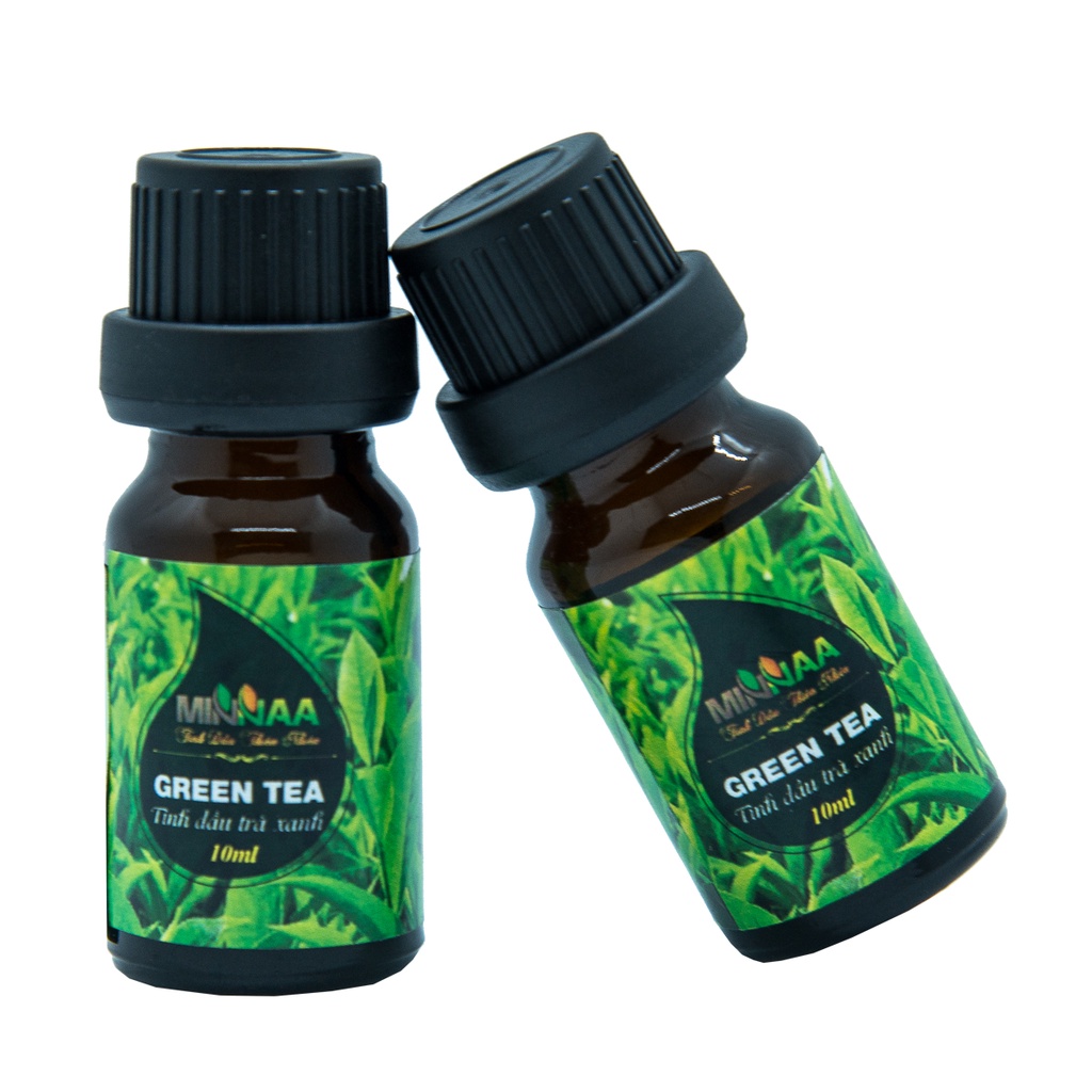 Tinh dầu trà xanh 10ml, Tinh dầu Minnaa khử mùi thơm phòng