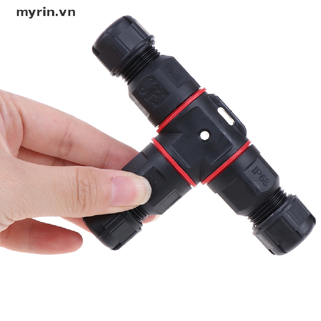 Set 2 Đầu Nối Dây Cáp Chống Thấm Nước 3p 4p Tiện Dụng