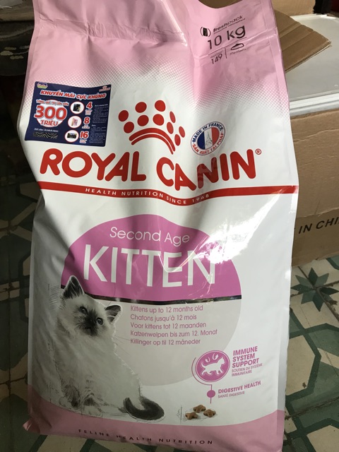 Thức ăn khô cho mèo Royal Canin Kitten 36 &amp; Fit 32 gói 1 kg