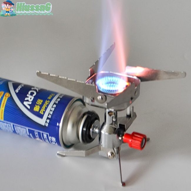 Bếp Ga Vuông Chắn Gió Tiện Lợi Cho Hoạt Động Ngoài Trời