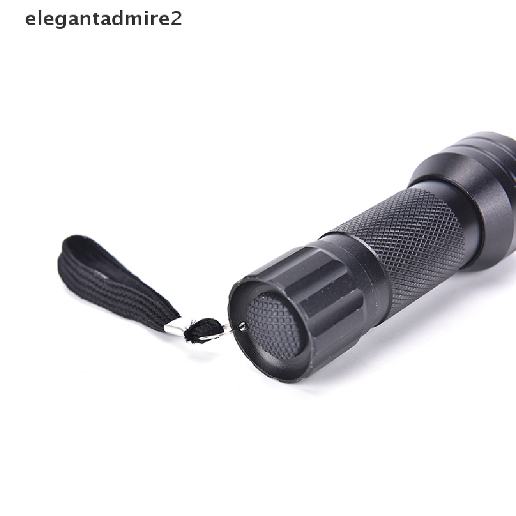 [gele] UV Ultra Violet 21 LED Flashlight Mini Blacklight Aluminum Torch Light Lamp NEW [ele]