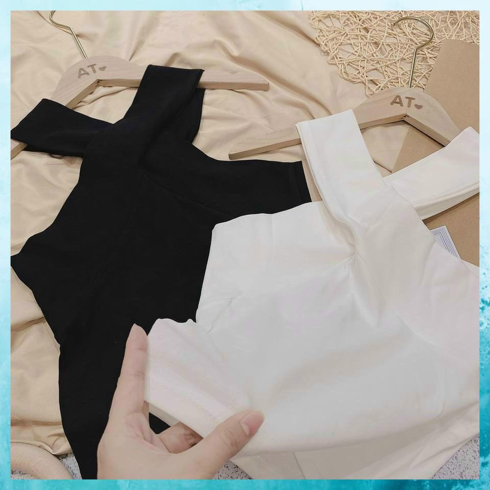 Áo Thun Ôm Hai Dây Đan Chéo, Áo 2 Dây Chất bozip Siêu Đẹp | BigBuy360 - bigbuy360.vn