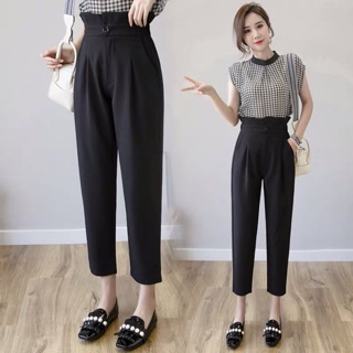 Quần Baggy cạp cao