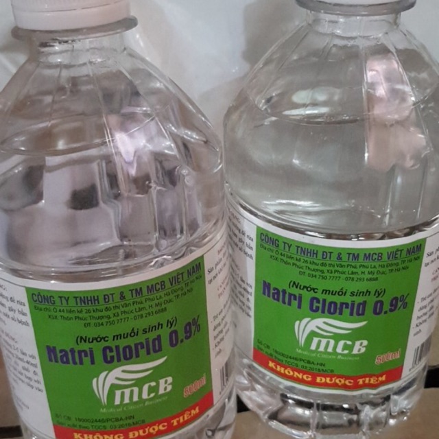Nước muối sinh lý 500ml