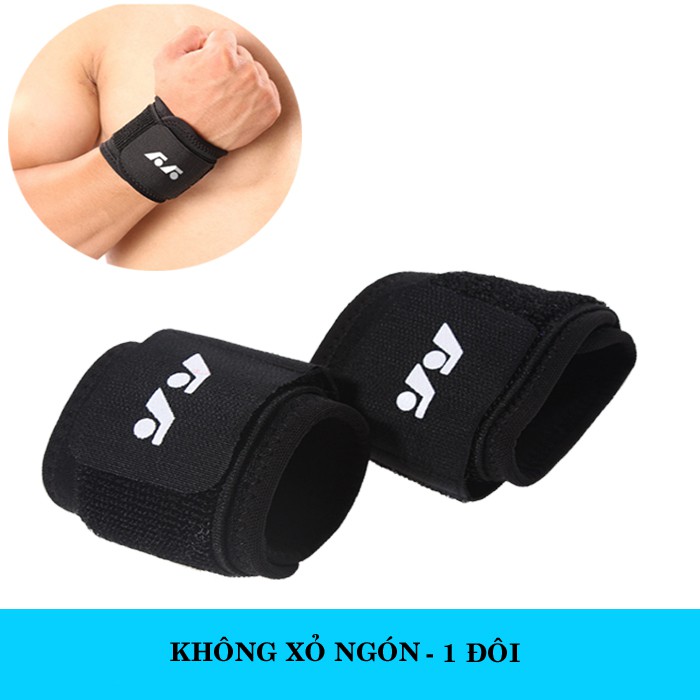 Quấn bảo vệ cổ tay, bó tay tập gym chơi thể thao KUNOSPORT (1 đôi ) KN17