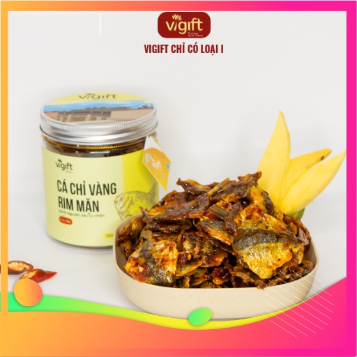 Cá chỉ vàng rim cay 200gram - vigift - ảnh sản phẩm 2