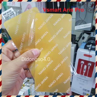 Kính cường lực dẻo nano siêu dẻo siêu chịu lực cho Vsmat ARIS PRO full màn 98%