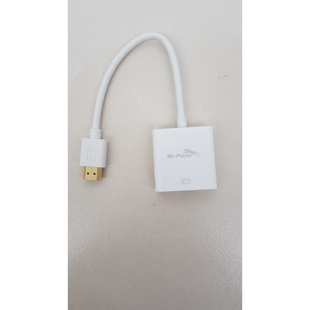 Cáp chuyển đổi HDMI sang VGA M-Pard MD002 dài 20cm có âm thanh