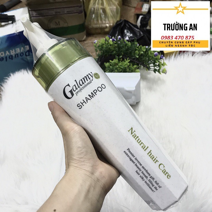 Dầu gội xả Cặp Galamy Maca Oil 1600ml