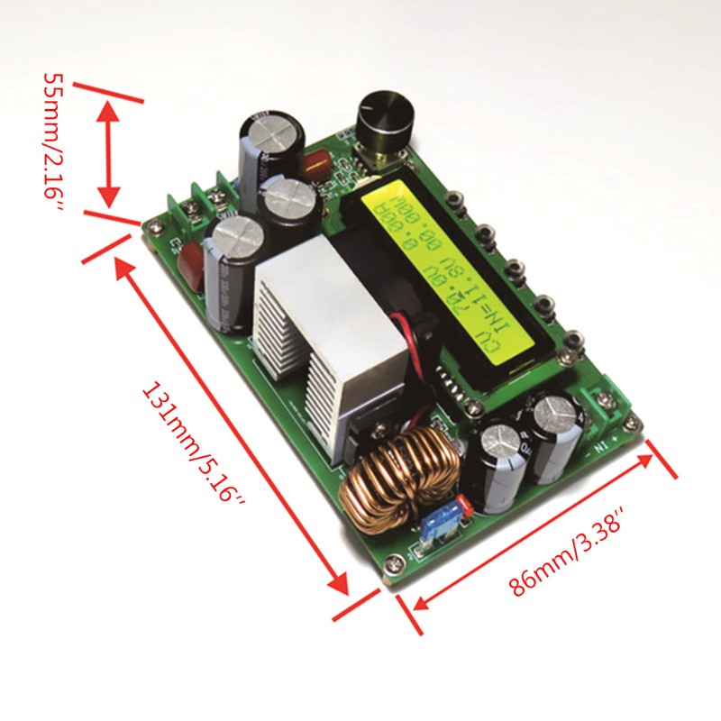 Mô Đun Tăng Áp Wer Dpx800S Dc Cv 12v ~ 120v 12a 24v 36v 48v 96v