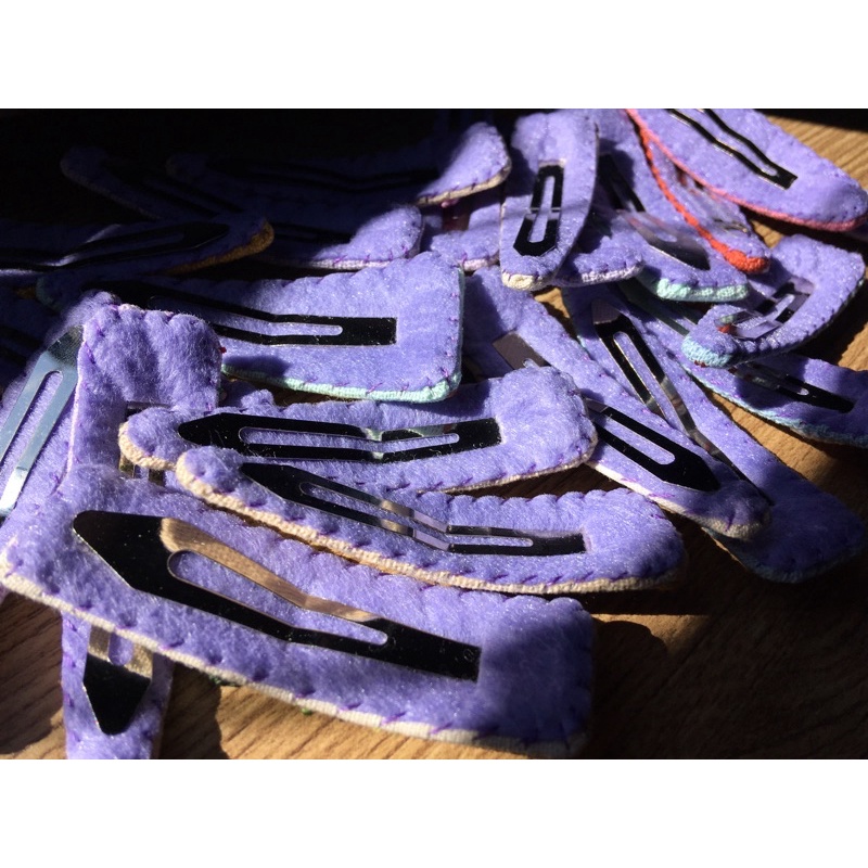 Kẹp tóc bọc vải handmade
