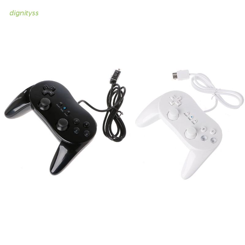 Tay cầm điều khiển chơi game có dây kiểu cổ điển cho Wii