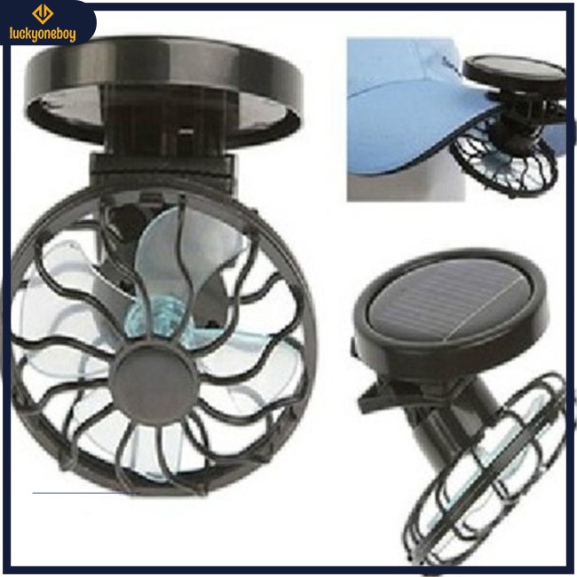 Quạt Mini Sử Dụng Năng Lượng Mặt Trời Thiết Kế Kẹp Mũ Và Kẹp Tiện Dụng Quạt Tích Điện Năng Lượng Mặt Trời Dạng Nằm SHOPNHATPHONG Quạt Năng Lượng Mặt trời Solar Fan XYP-12DC C Quạt Tích Điện Quạt Năng Lượng Mặt Trời Solar Fan Có Pin Chống Chai 18k MahDùng