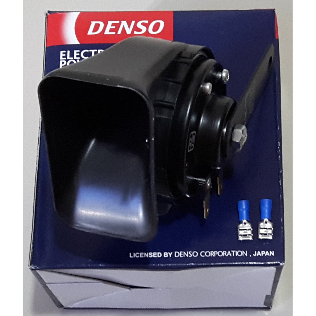 Kèn sò Denso - còi sên Denso + Tặng Relay Bosch và 4 Jack cắm kèn zin | BigBuy360 - bigbuy360.vn