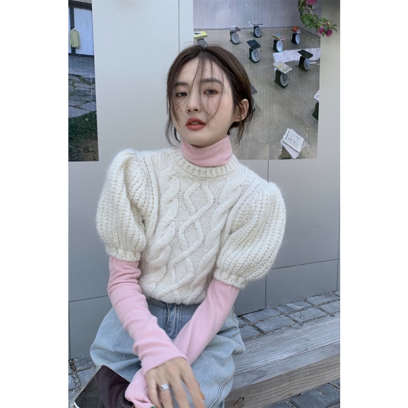 (ORDER TAOBAO) ÁO LEN CỘC TAY PHỒNG