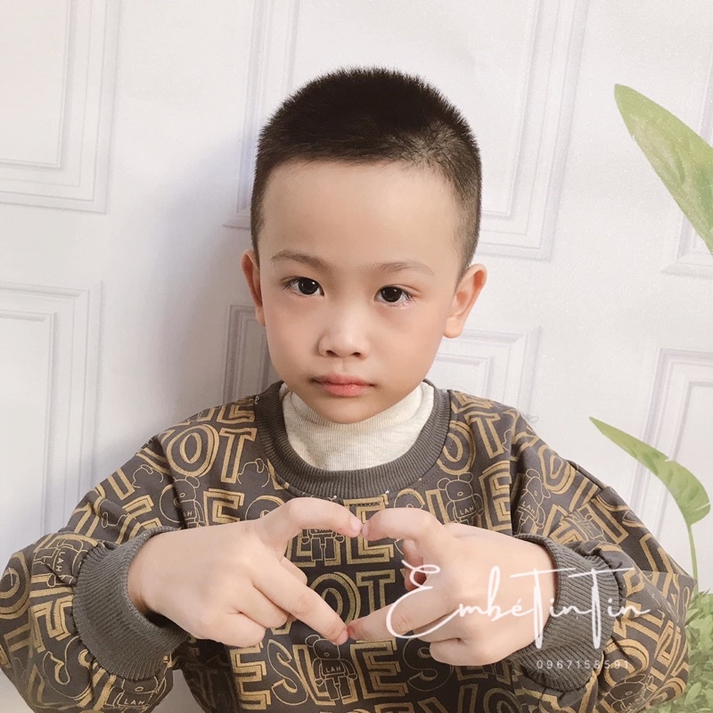 Yếm cổ 3 phân cho bé trai bé gái