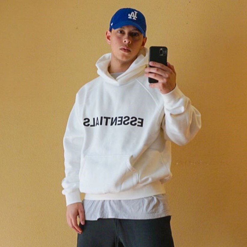 Áo khoác hoodie GẤU194 ESSENTIALS1 vải nỉ co dãn, dày dặn mềm mịn form rộng | BigBuy360 - bigbuy360.vn