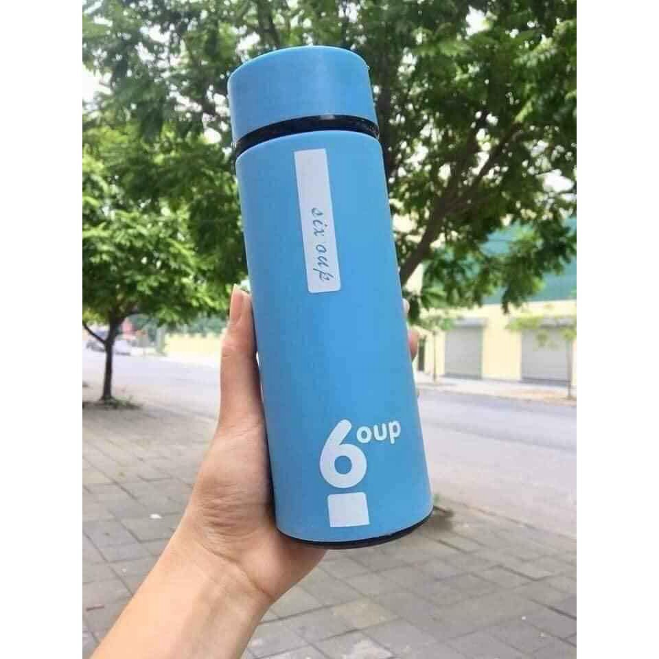 Bình nước thủy tinh 450ml 6 UP " Shopee ship "