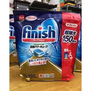 Bột rửa bát Finish dạng viên nén 150 tabs ( Nhật )