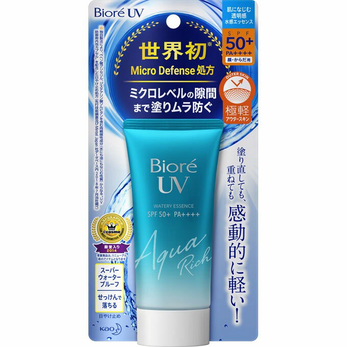 Kem Chống Nắng Biore UV Aqua Rich Watery Essence/Gel SPF 50+/ PA++++ 50ml/90ml